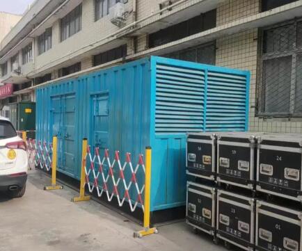工业园区静音发电机租赁